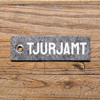 Nyckelbricka "Tjurjamt"