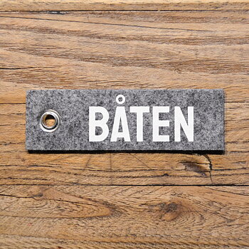 Nyckelbricka "Båten"
