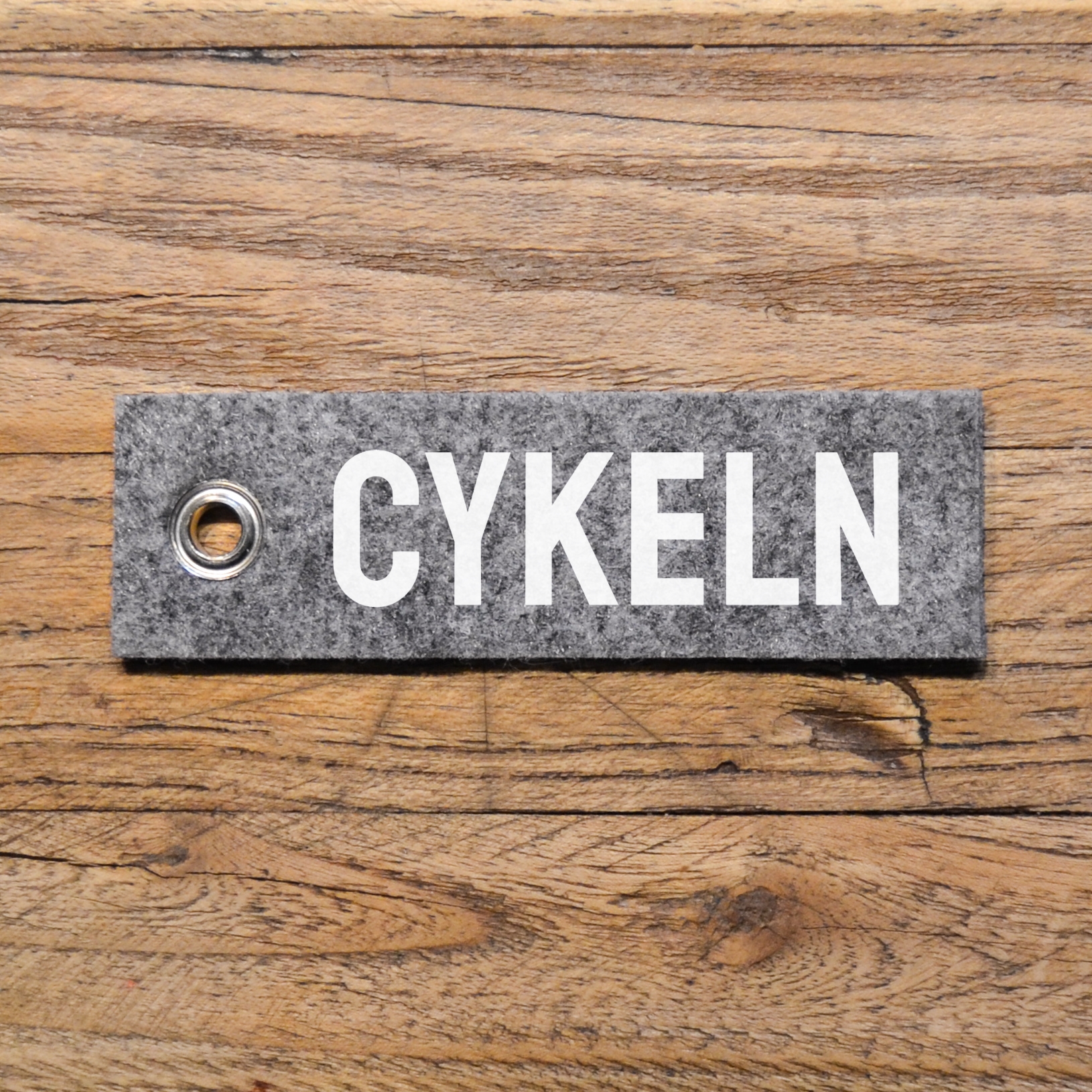 Nyckelbricka "Cykeln"