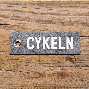 Nyckelbricka "Cykeln"