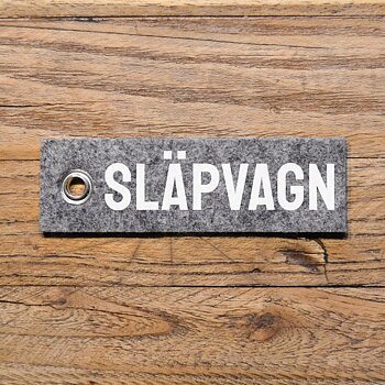Nyckelbricka "Släpvagn"