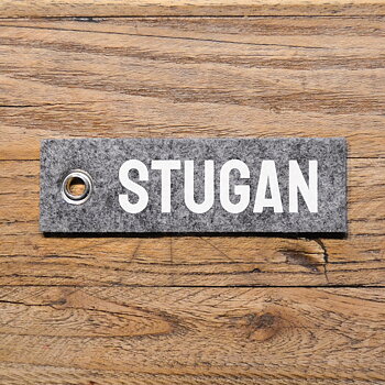 Nyckelbricka "Stugan"