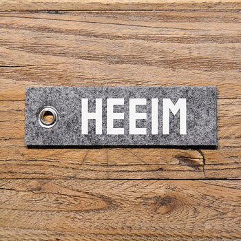 Nyckelbricka "Heeim"