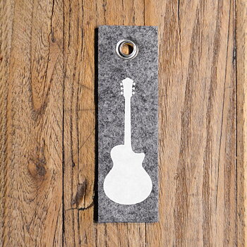 Nyckelbricka - Akustisk gitarr