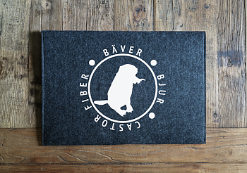 Laptopfodral - Bäver (castor fiber)