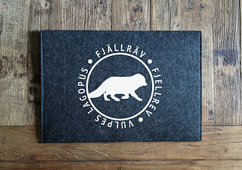 Laptopfodral - Fjällräv (vulpes lagopus)