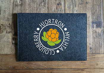 Laptopfodral - Hjortron Cirkel (färg)