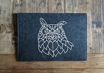Laptopfodral - Berguv Abstrakt