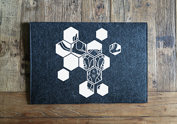 Laptopfodral - Abstrakt Älg cutout