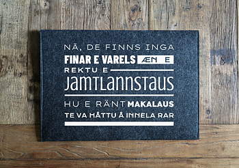Laptopfodral - "E Jamtlandstaus" Strof #1