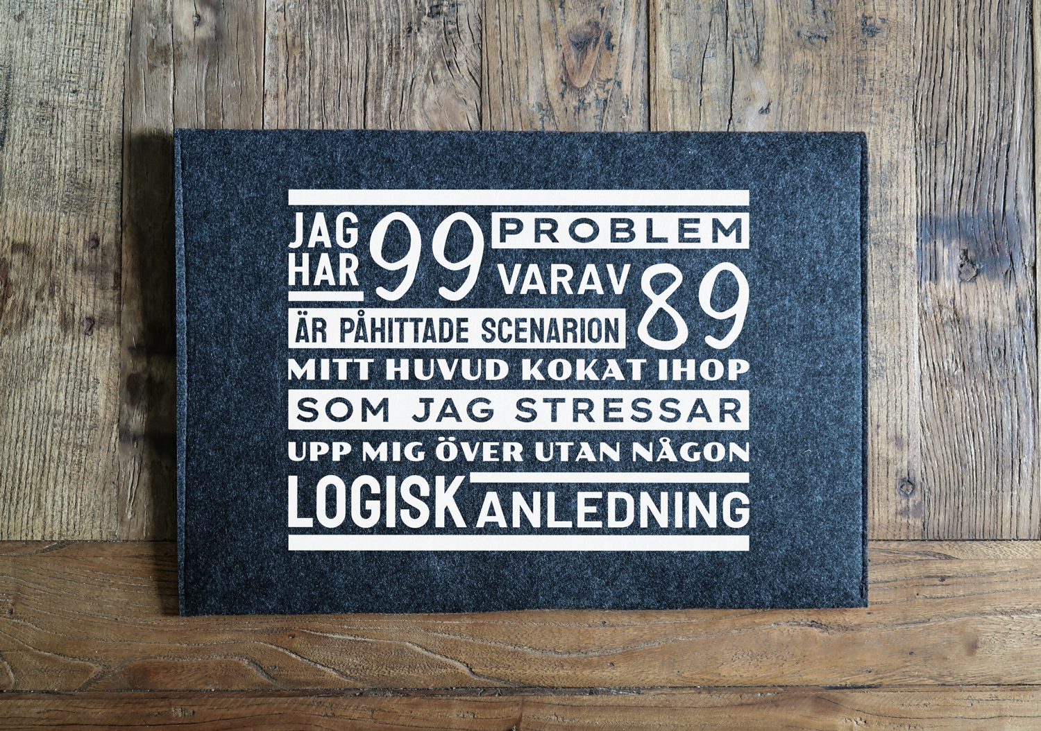 Laptopfodral - 99 problem