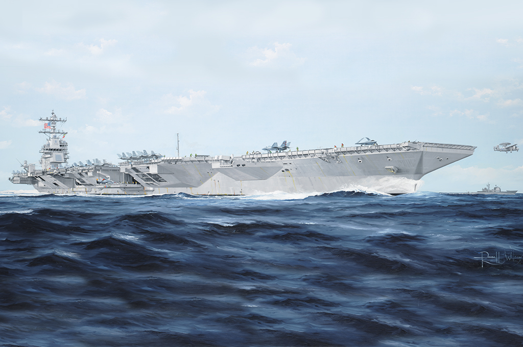 1/350  USS Gerald R.Ford CVN-78
