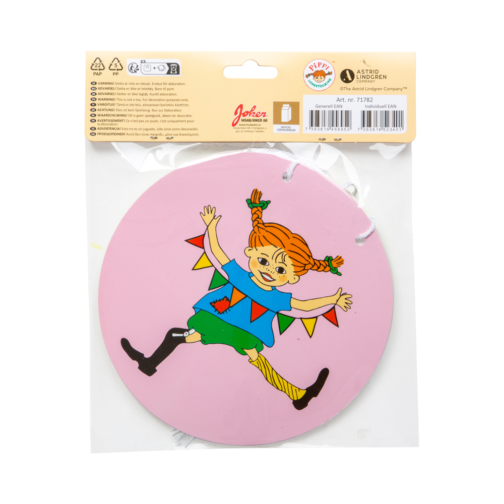 Pippi Flag Banner 3m - 2