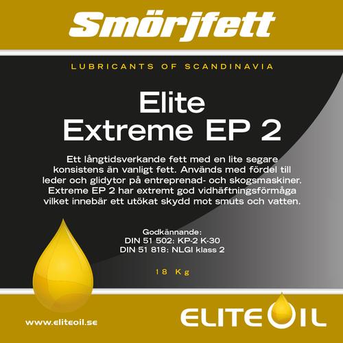 Elite Extreme EP2 Smörjfett Skruvpatron (400g) Nettoprisad artikel - 2