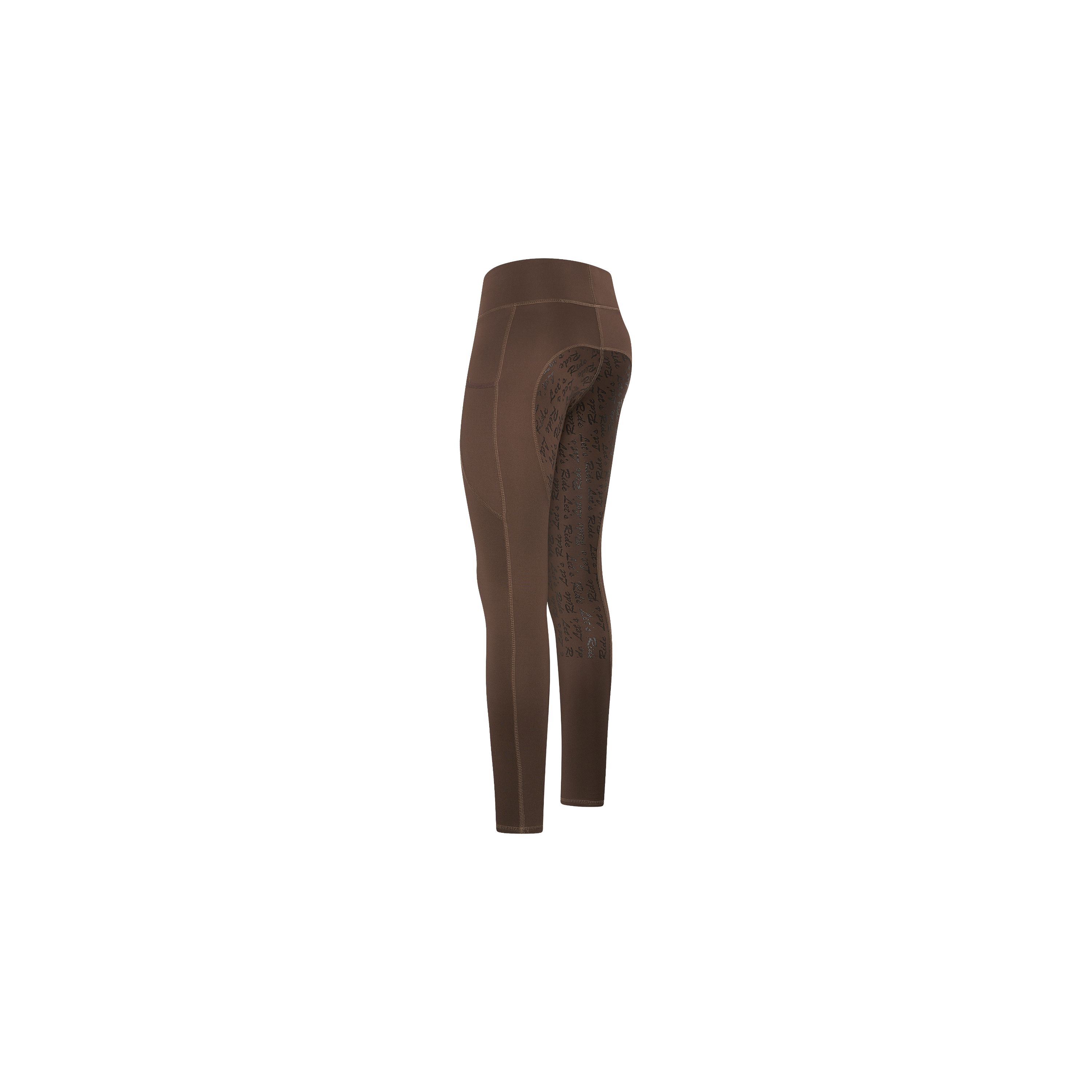 Easy Rider ERDietse KIDS Riding Tights Full Grip - Mocca - Comfortable