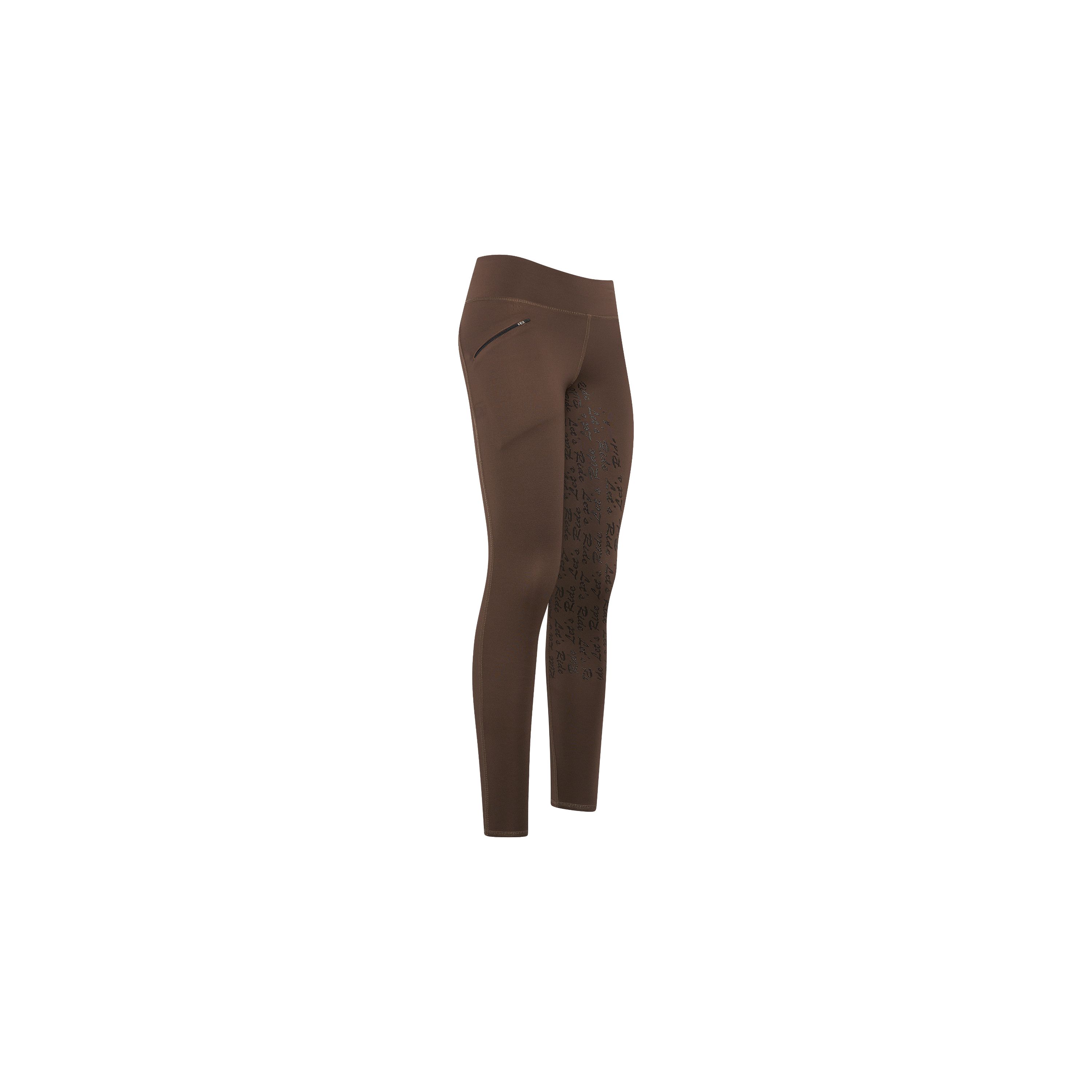 Easy Rider ERDietse KIDS Riding Tights Full Grip - Mocca