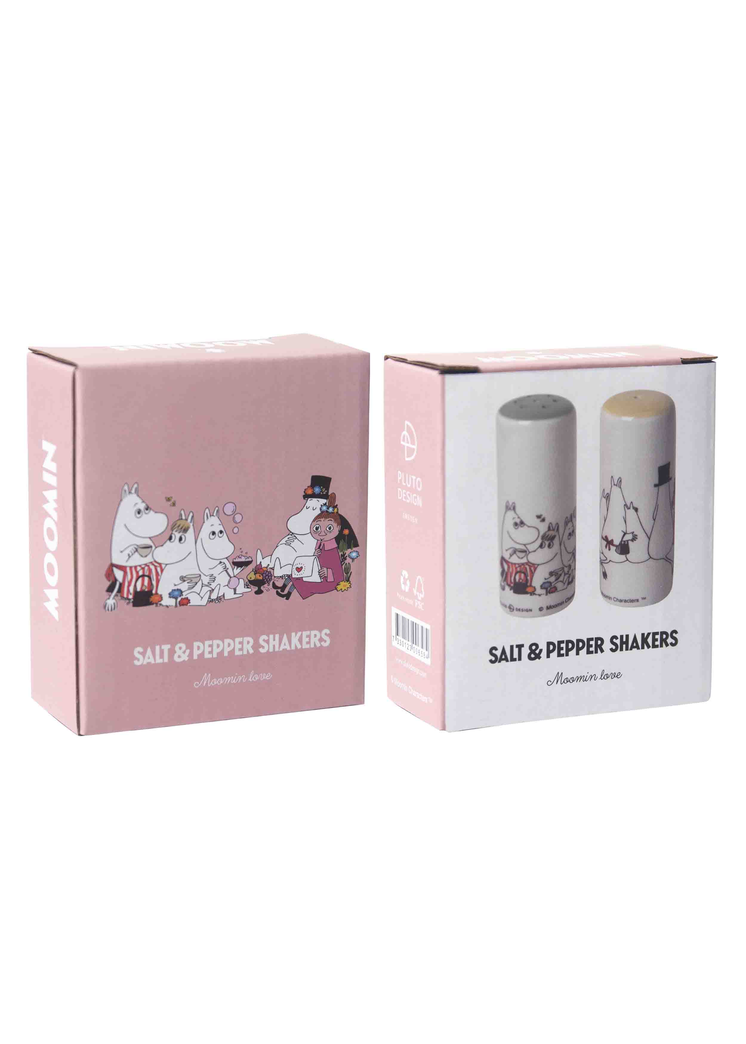 Mumin salt- och pepparkar - Kärlek - 3