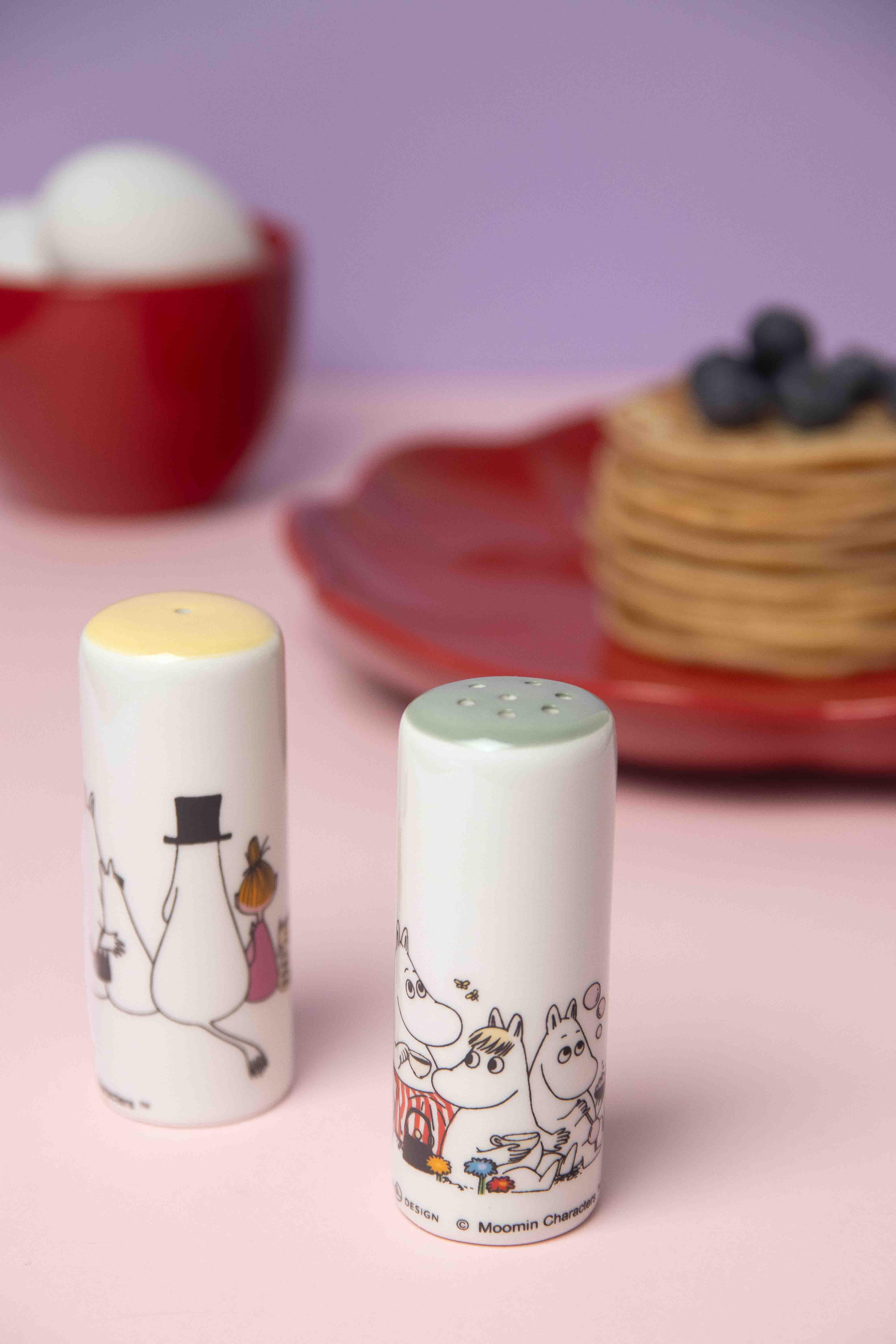 Mumin salt- och pepparkar - Kärlek