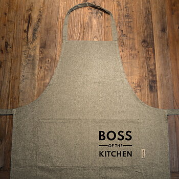 Förkläde Ljunggrön - (ficka) - Kitchen Quote