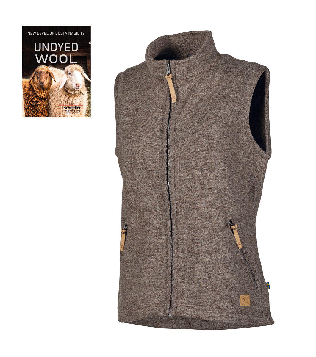 Muskotfärgad Ivanhoe Väst Coco NLS Full Zip