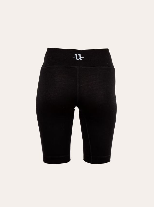 Uhip Merino Half Pant Underställsbyxa - Svart 
