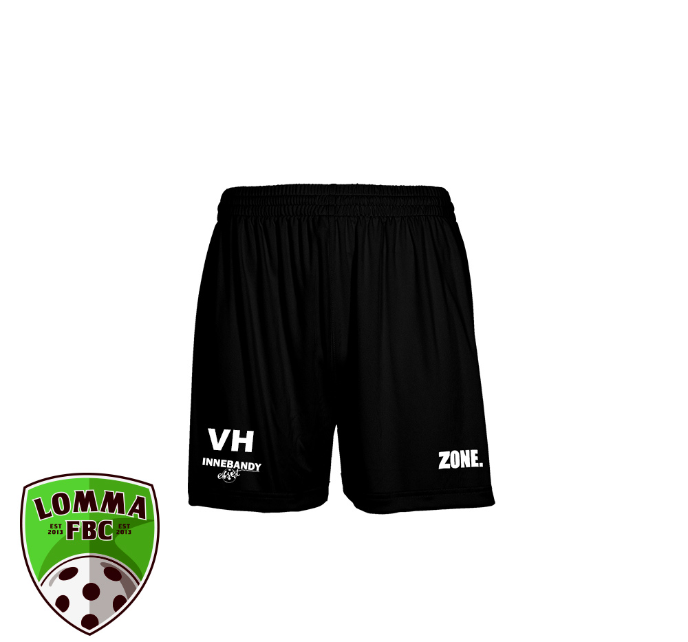 Lomma FBC - Zone Shorts Club black