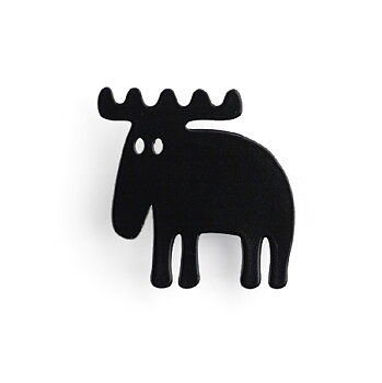 Magnet Moose, black