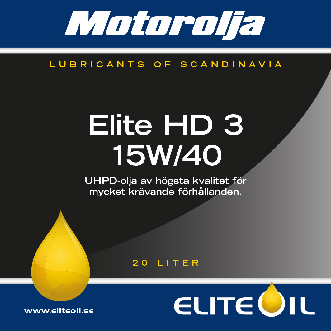 Elite HD 3 15W/40 - 20L Nettoprisad artikel - 2
