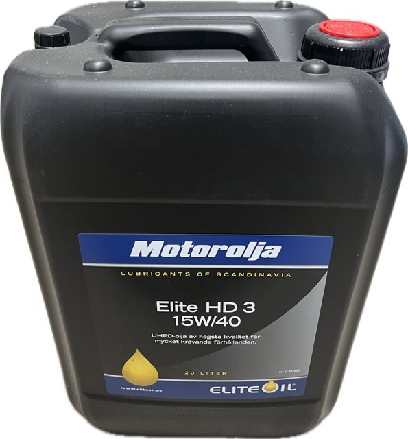 Elite HD 3 15W/40 - 20L Nettoprisad artikel