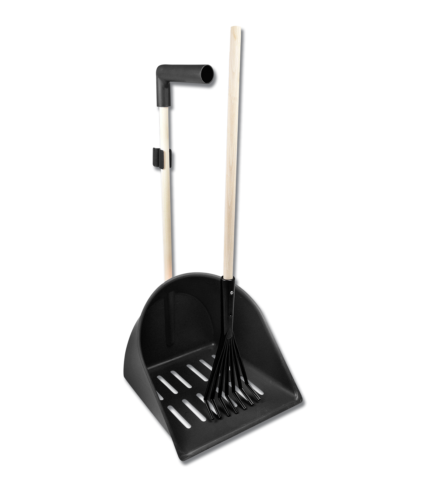 Waldhausen XL Shaker Manure Scoop - Black 