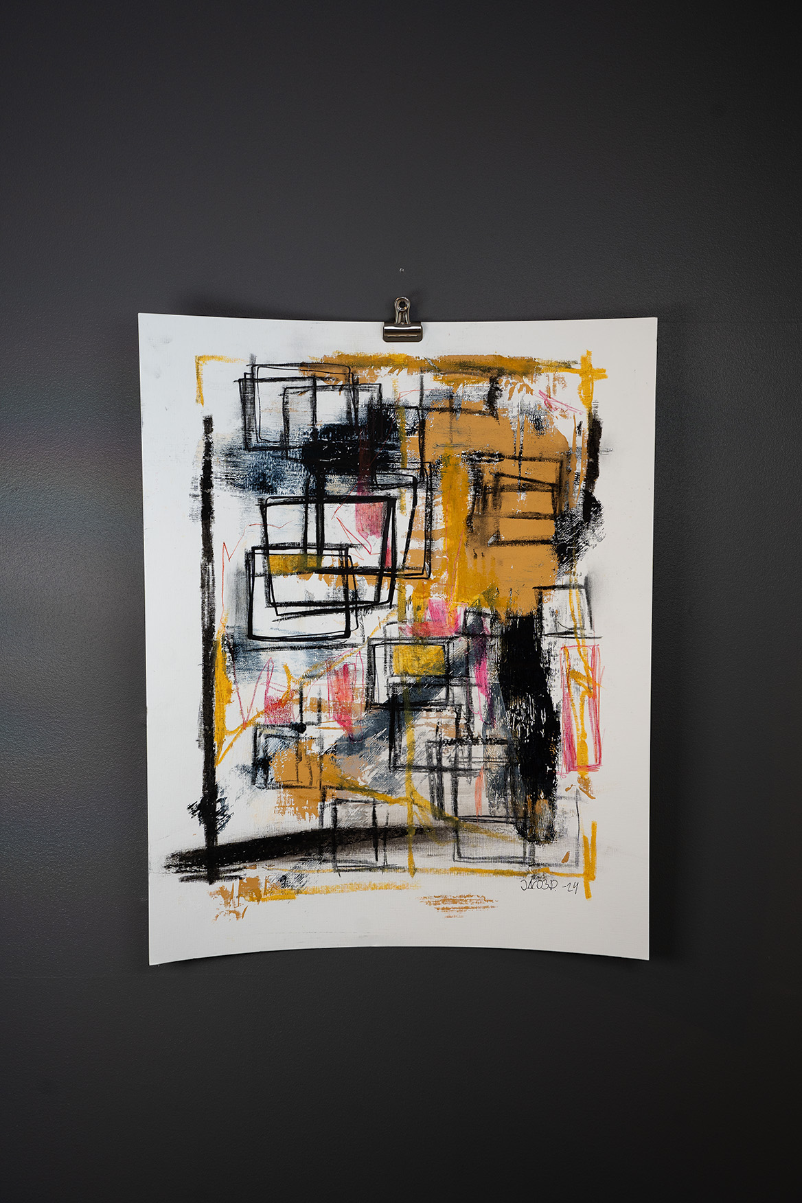 Originalmålning - Frames - Jacob Pedersen