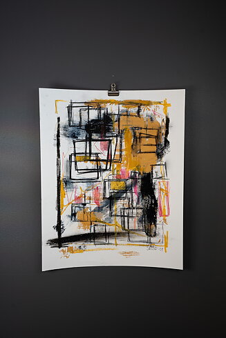 Originalmålning - Frames - Jacob Pedersen