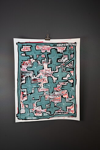 Originalmålning - Heavy Is The Crown - Jacob Pedersen