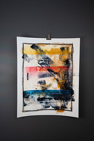 Originalmålning - Sun Rises - Jacob Pedersen