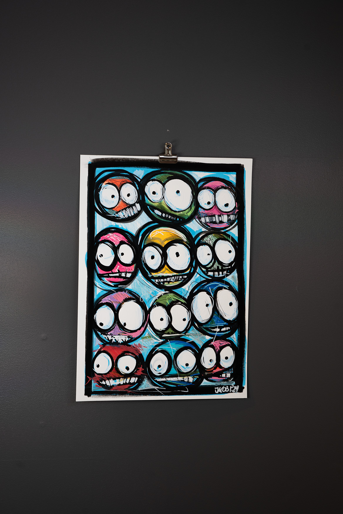 Originalmålning - Faces - Jacob Pedersen