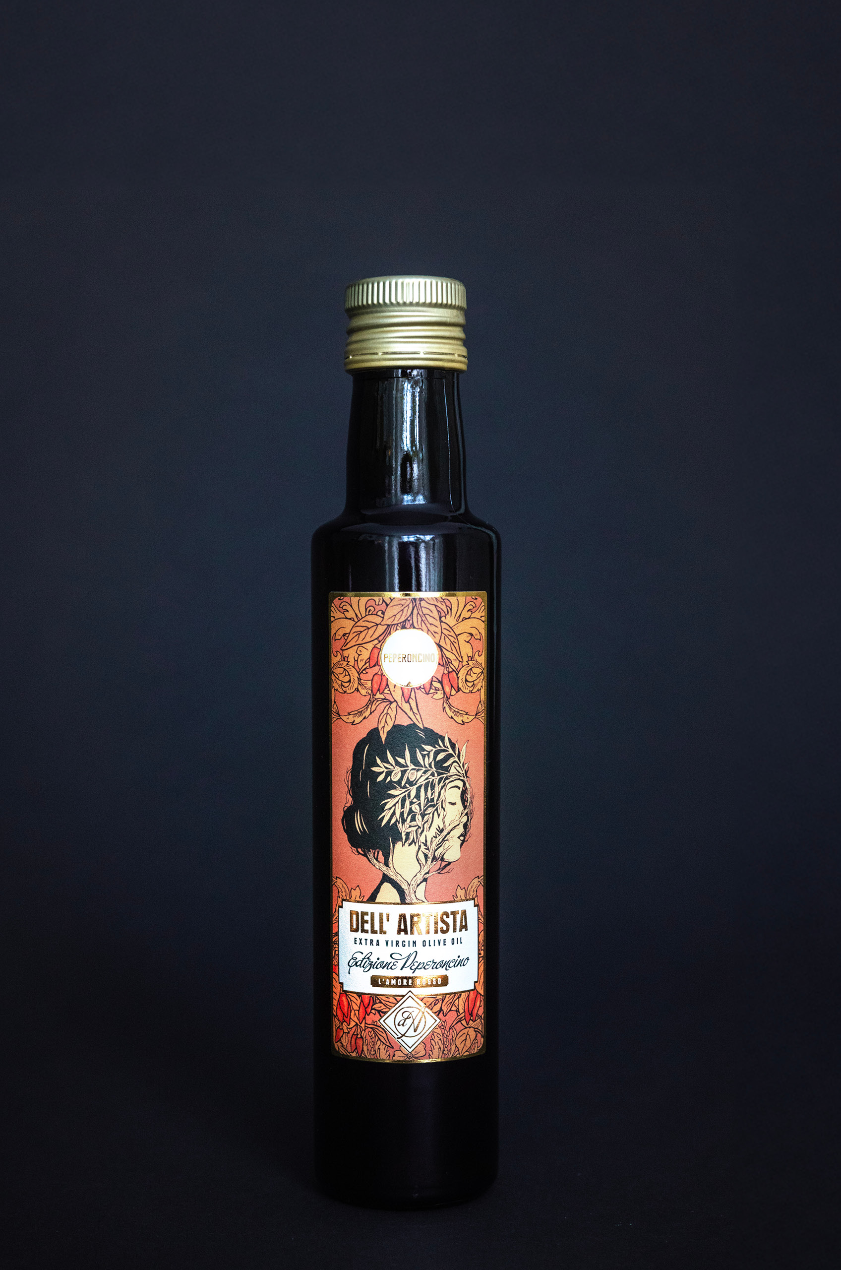 Olivolja Peperoncino 250 ml - Dell' Artista