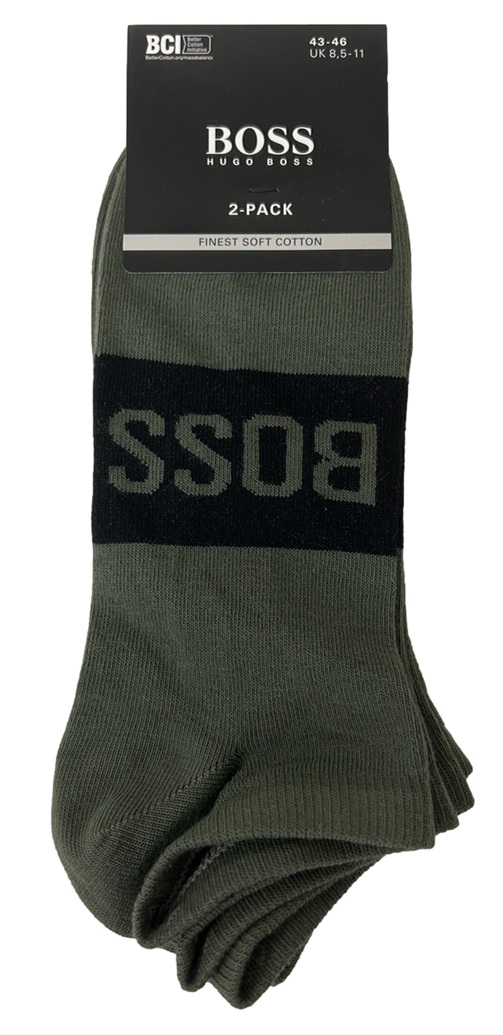 2-Pack HUGO BOSS ankelstrumpor