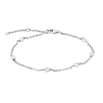 Nordahl Pearl armband silver