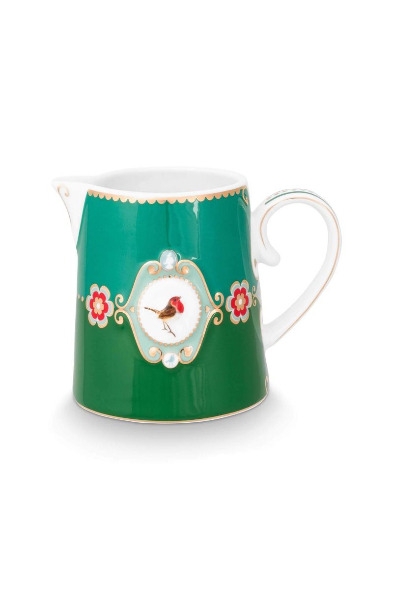 PipStudio Mugg Love Birds Kanna Small Grön