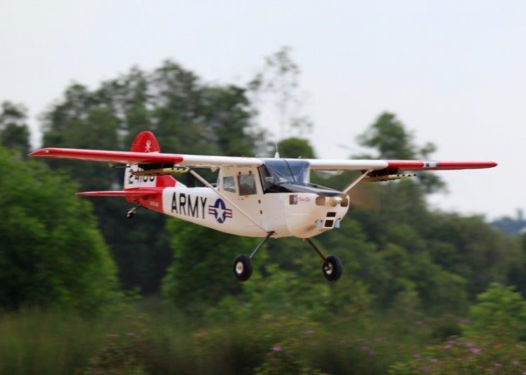 Seagull Giant Cessna Bird Dog (DeadEye) 70-125cc Gas - 4