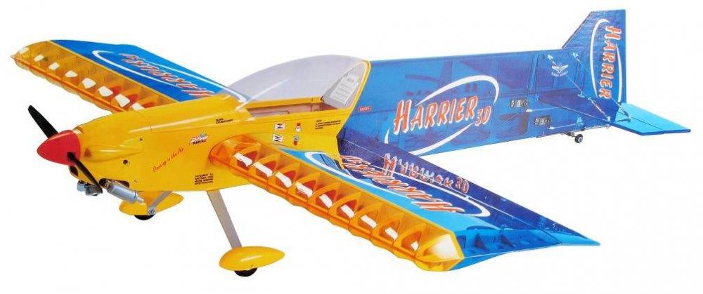 Seagull Harrier 3D 154cm 10-18cc ARF Blå