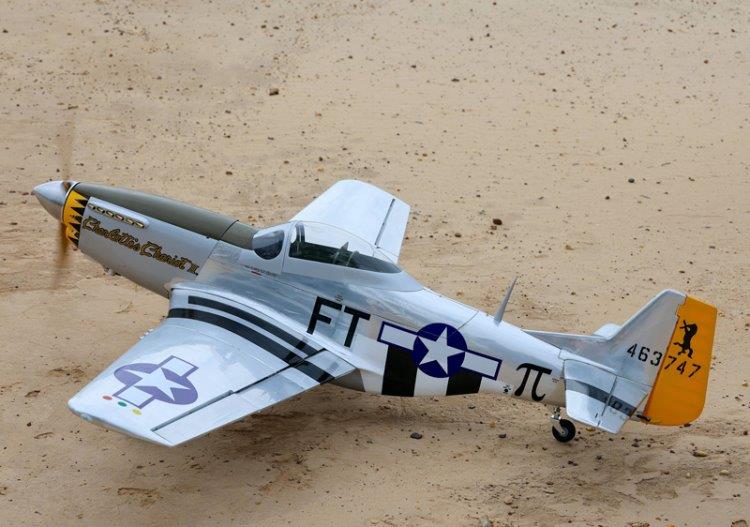 Seagull North American P-51D Charlotte Chariot II 35cc 180cm Ellandsställ - 3