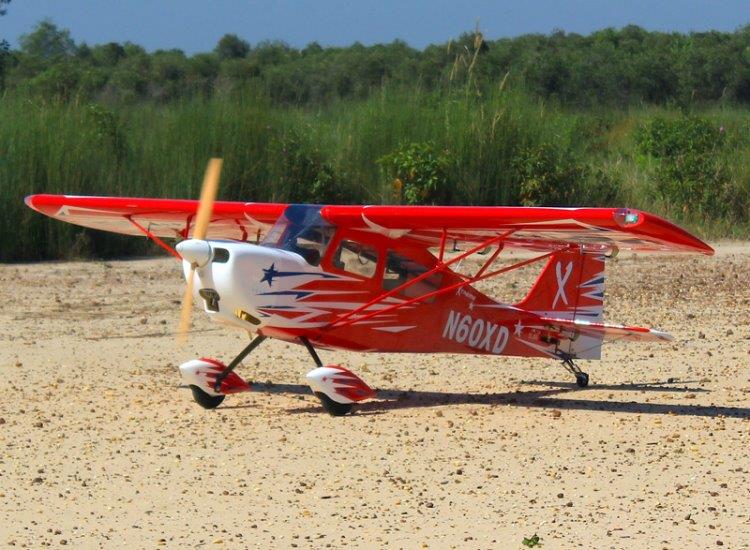 Seagull Champion Xtreme Decathlon 60-85cc 310cm Röd