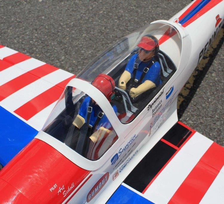 Seagull Art Scholl´s Super Chipmunk 2058mm 35-40cc Gas - 12