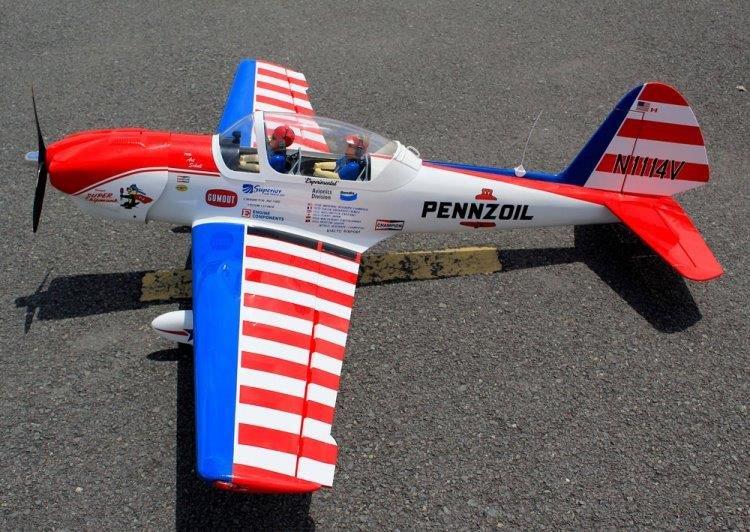 Seagull Art Scholl´s Super Chipmunk 2058mm 35-40cc Gas - 3