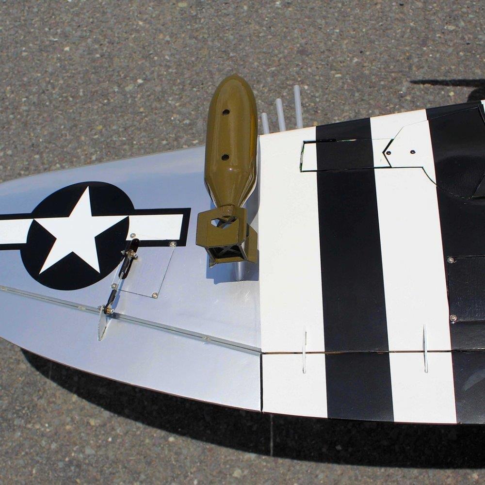 Seagull P-47 Thunderbolt (Tarheel Hal) ARF 1779mm 30-40cc Gas - 14