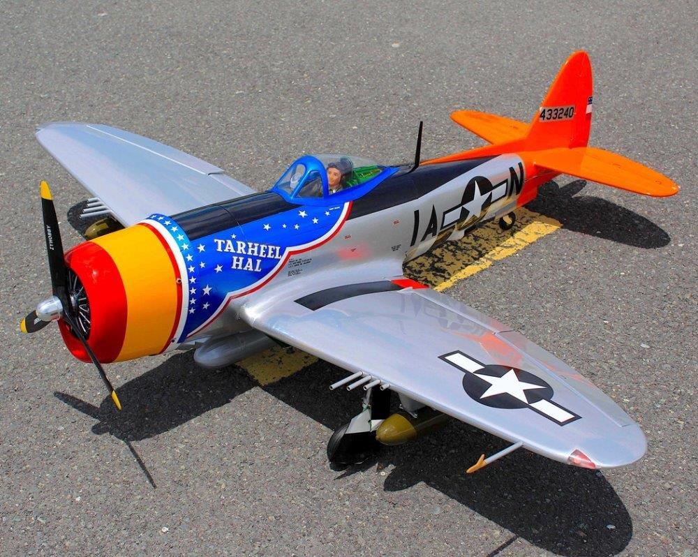 Seagull P-47 Thunderbolt (Tarheel Hal) ARF 1779mm 30-40cc Gas