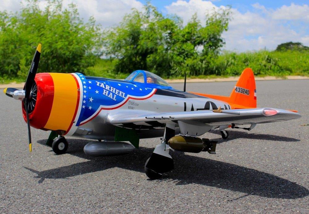 Seagull P-47 Thunderbolt (Tarheel Hal) ARF 1779mm 30-40cc Gas - 3