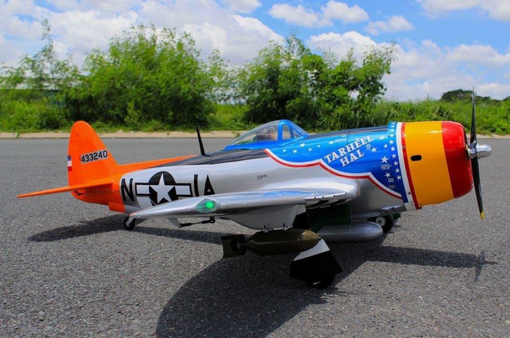 Seagull P-47 Thunderbolt (Tarheel Hal) ARF 1779mm 30-40cc Gas - 5