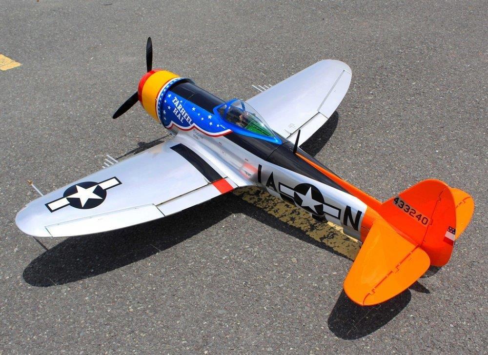 Seagull P-47 Thunderbolt (Tarheel Hal) ARF 1779mm 30-40cc Gas - 6